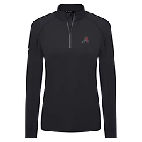 Haut à glissière quart de tour Kinetic Insignia 2.0 Arizona Diamondbacks pour femme Levelwear noir