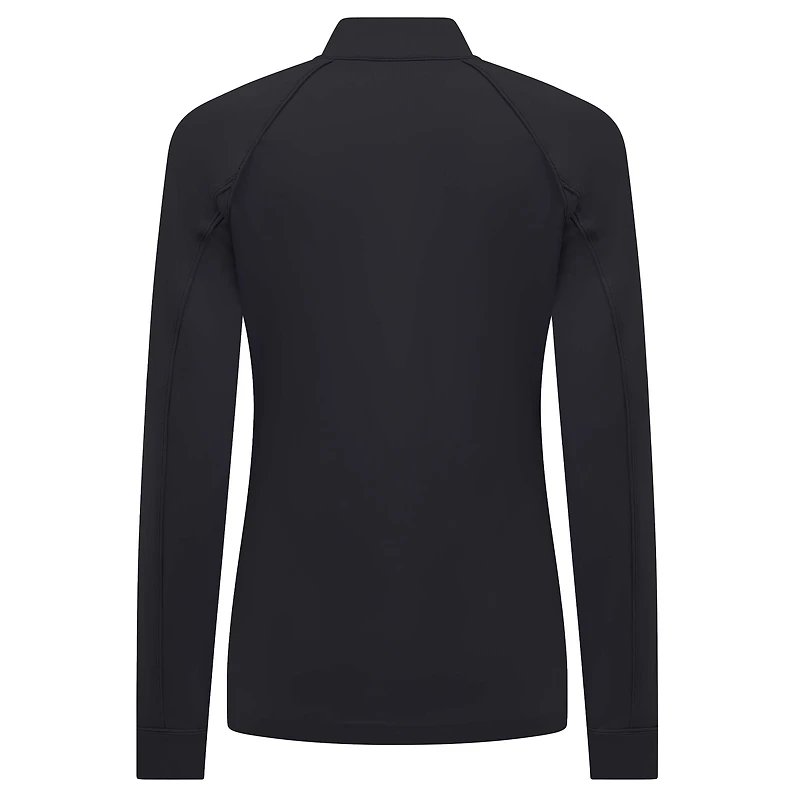 Women's Levelwear Black Arizona Diamondbacks Kinetic Insignia 2.0 Raglan Quarter-Zip Top