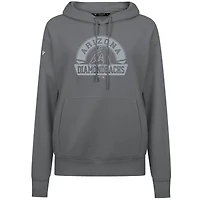 Sweat à capuche blanc Levelwear pour femme, motif arche des Diamondbacks de l'Arizona, Adorn Banner