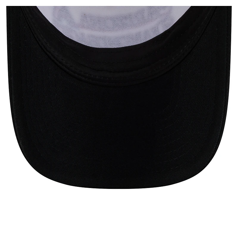 Casquette trucker ajustable New Era pour femme, beige clair/noir, Arizona Diamondbacks Retro 9FORTY M-Crown A-Frame