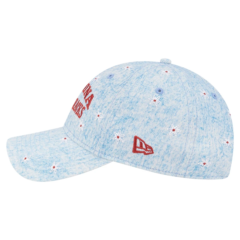 Women's New Era Light Blue Arizona Diamondbacks Daisy All Over 9TWENTY Adjustable Hat
