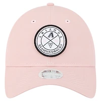 Casquette ajustable Bloom 9TWENTY rose New Era pour femme des Diamondbacks de l'Arizona