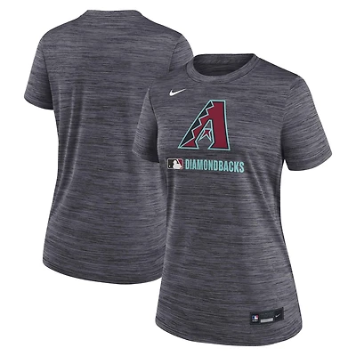 Women's Nike  Black Arizona Diamondbacks Authentic Collection Velocity Dri-FIT T-Shirt