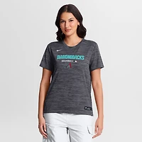 Women's Nike Black Arizona Diamondbacks Authentic Collection Velocity Dri-FIT T-Shirt