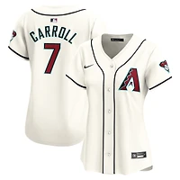 Maillot de joueur Nike Corbin Carroll pour femme, blanc, Arizona Diamondbacks Home Limited Player