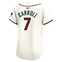 Maillot de joueur Nike Corbin Carroll pour femme, blanc, Arizona Diamondbacks Home Limited Player