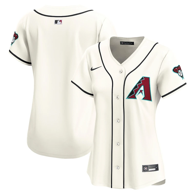 Women's Nike  Cream Arizona Diamondbacks Home Limited Jersey