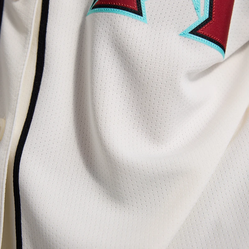 Maillot Nike Cream Arizona Diamondbacks Domicile Limited pour Femme