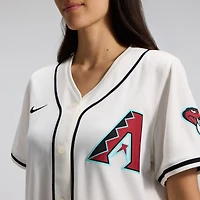 Maillot Nike Cream Arizona Diamondbacks Domicile Limited pour Femme