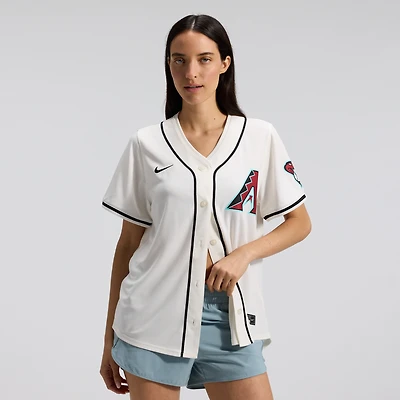 Women's Nike  Cream Arizona Diamondbacks Home Limited Jersey