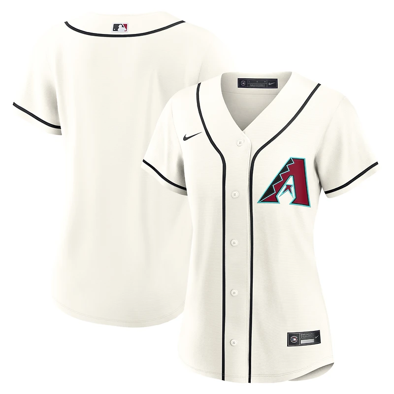 Women's Nike  Cream Arizona Diamondbacks Home Replica 2.0 Jersey