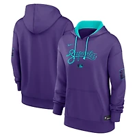 Women's Nike Purple Arizona Diamondbacks 2025 City Connect Authentic Collection Therma Hoodie