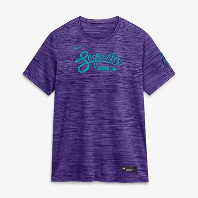 Women's Nike Purple Arizona Diamondbacks Authentic Collection City Connect Velocity Dri-FIT T-Shirt