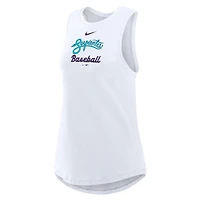 Women's Nike White Arizona Diamondbacks City Connect Tricode High Neck Dri-FIT Tank Top