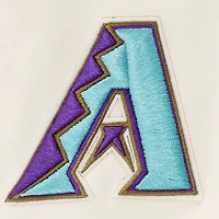 Sweat-shirt en polaire classique rétro Pro Standard crème pour femmes des Diamondbacks de l'Arizona