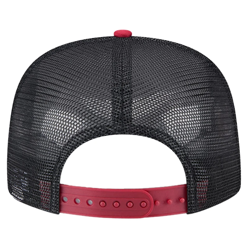 Casquette Snapback rétro 9FIFTY blanche New Era pour jeunes des Diamondbacks de l'Arizona