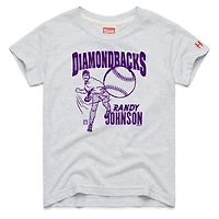 Youth Homage Randy Johnson Ash Arizona Diamondbacks Cooperstown Collection Player Graphic Tri-Blend T-Shirt