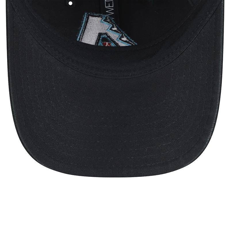 Casquette ajustable 9TWENTY noire des Arizona Diamondbacks pour jeunes New Era