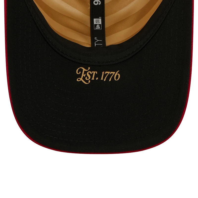 Casquette ajustable New Era crème/rouge Arizona Diamondbacks USA 250 9FORTY M-Crown pour jeunes