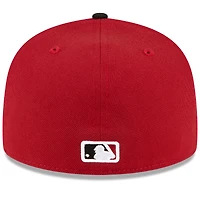 Youth New Era Red/Black Arizona Diamondbacks Home Authentic Collection On-Field 59FIFTY Fitted Hat