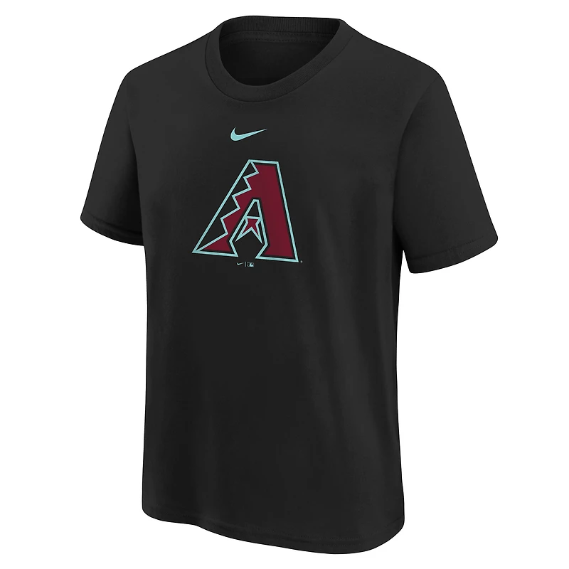 Youth Nike Black Arizona Diamondbacks Large Logo T-Shirt