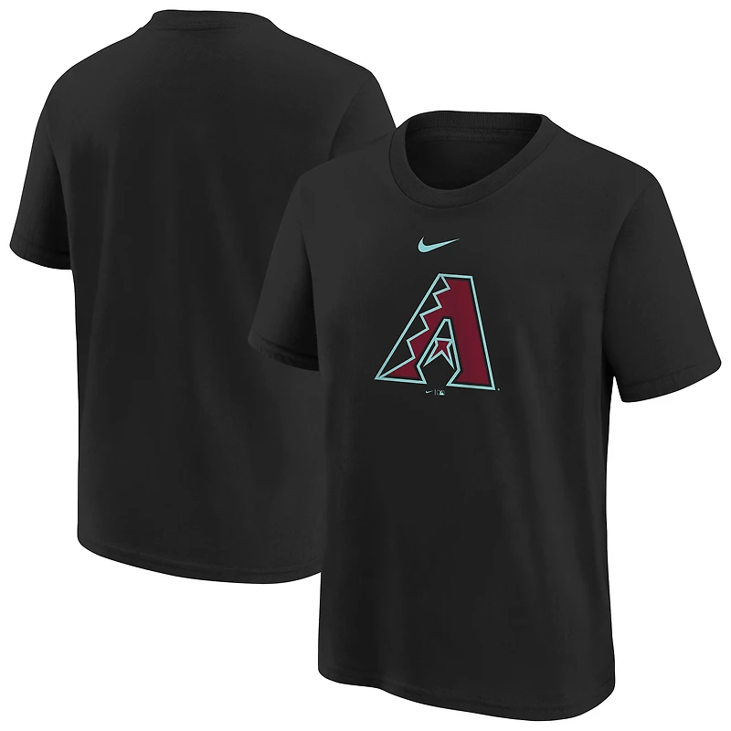 Youth Nike Black Arizona Diamondbacks Large Logo T-Shirt