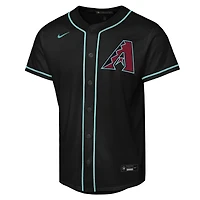 Maillot réplique alternatif noir Nike Corbin Carroll pour jeunes des Arizona Diamondbacks