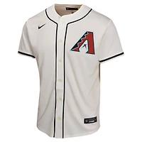 Maillot de joueur match à domicile Nike Corbin Carroll pour jeunes des Diamondbacks l'Arizona, blanc