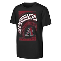 Youth Outerstuff  Black Arizona Diamondbacks Speed Pitch T-Shirt