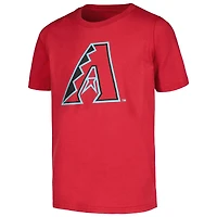 Youth Red Arizona Diamondbacks Primary Logo T-Shirt