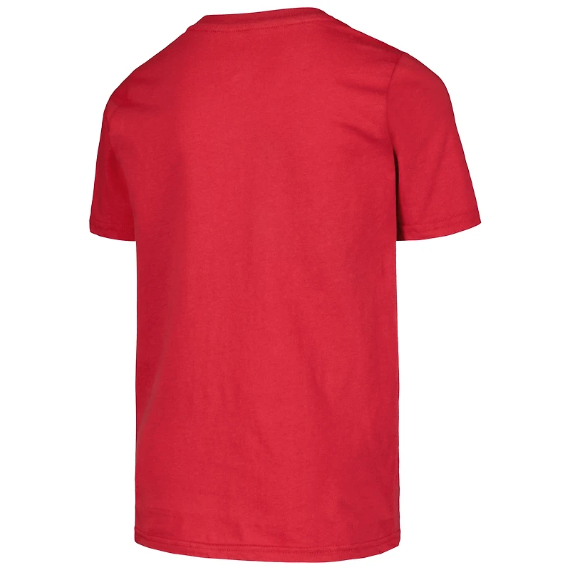 Youth Red Arizona Diamondbacks Primary Logo T-Shirt