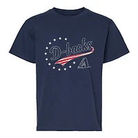 T-shirt Americana bleu marine Arizona Diamondbacks pour jeunes, doux comme un raisin