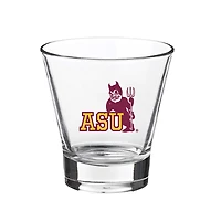 Diables du soleil de l'État de l'Arizona 12oz. Verre à roche à voûte inclinée