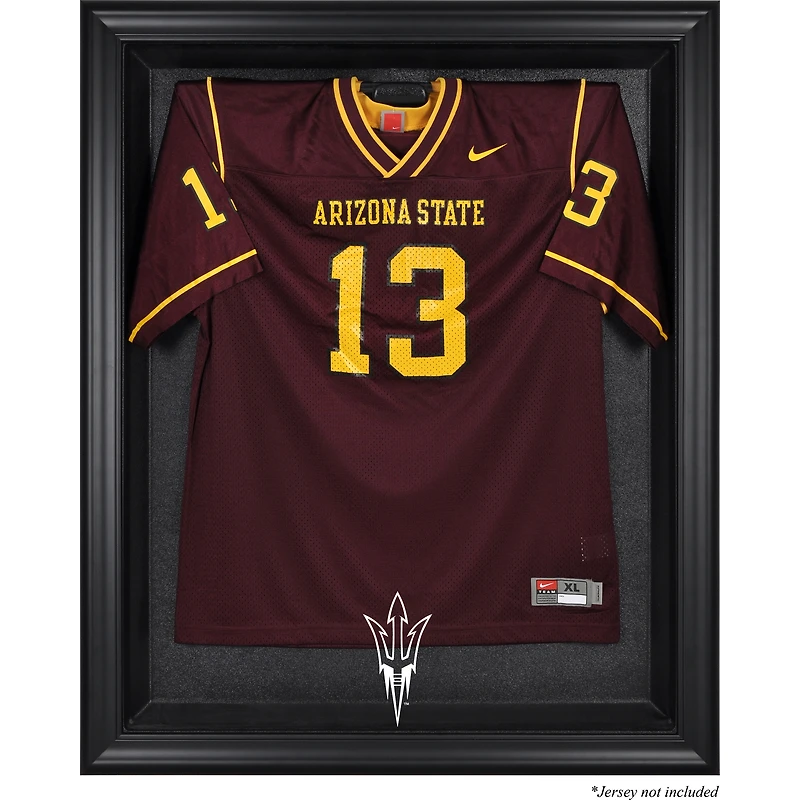Vitrine pour maillot des Arizona State Sun Devils avec logo encadré noir