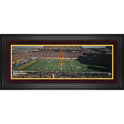 Arizona State Sun Devils Framed 10" x 30" Sun Devil Stadium Panoramic Photograph