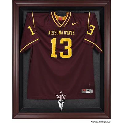 Arizona State Sun Devils Mahogany Framed Logo Jersey Display Case