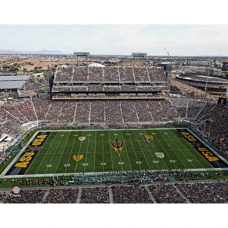 Photographie non signée du stade Sun Devil des Arizona State Devils