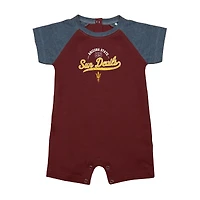 Combinaison pour bébé bordeaux Arizona State Sun Devils Randy