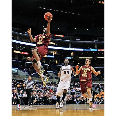 James Harden Arizona State Sun Devils Unsigned Vertical Layup vs. Washington Photograph
