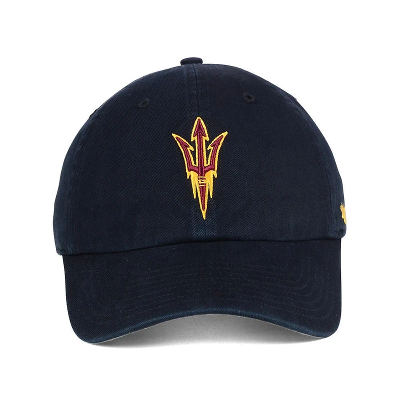 Men's '47 Black Arizona State Sun Devils Clean Up Adjustable Hat