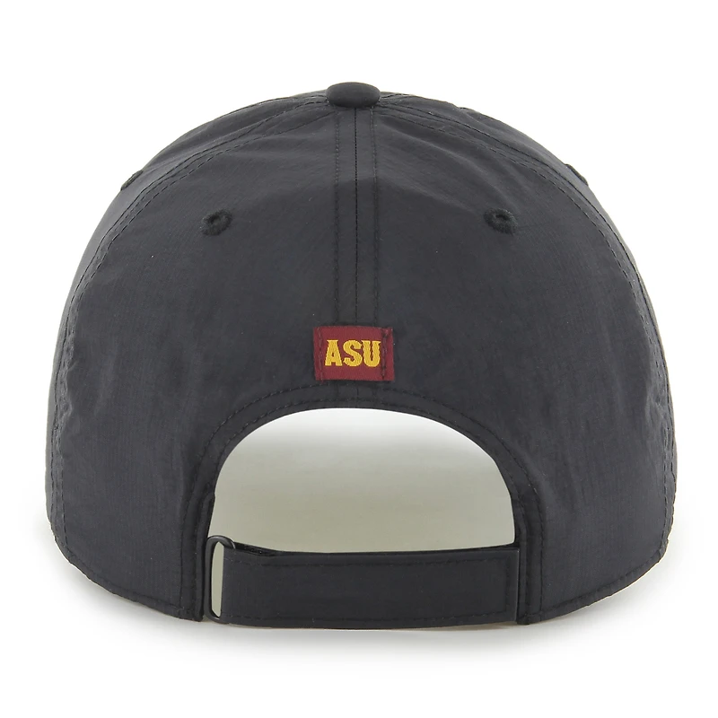 Casquette ajustable '47 Black Arizona State Sun Devils Microburst Clean Up pour homme