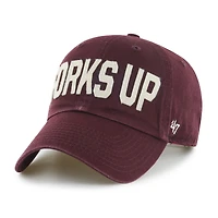 Men's '47  Maroon Arizona State Sun Devils Clean Up Adjustable Hat