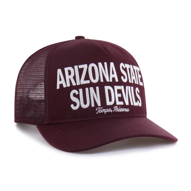 Men's '47 Maroon Arizona State Sun Devils Contemporary Hitch Trucker Adjustable Hat