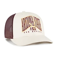 Casquette trucker ajustable Arizona State Sun Devils Drawbridge '47 Natural pour homme