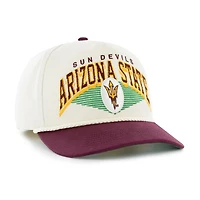 Men's '47 Natural Arizona State Sun Devils Pomona Two-Tone Rope Hitch Adjustable Hat