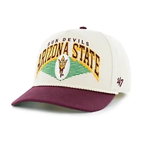 Men's '47 Natural Arizona State Sun Devils Pomona Two-Tone Rope Hitch Adjustable Hat