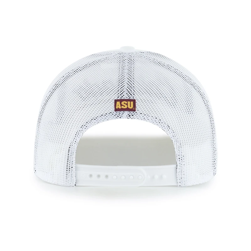 Casquette ajustable Garner Rope Trucker blanche 47 des Sun Devils de l'Arizona pour homme
