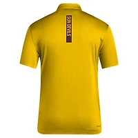 Polo adidas marron pour homme Arizona State Sun Devils Coaches
