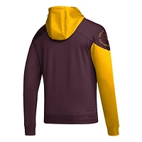 RBK ASU MAROO GOLD HOMME ADI BLOCK STADIUM PULL À CAPUCHE SWWTMENHOD