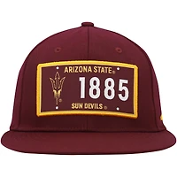 Casquette adidas Snapback Arizona State Sun Devils Established marron pour homme